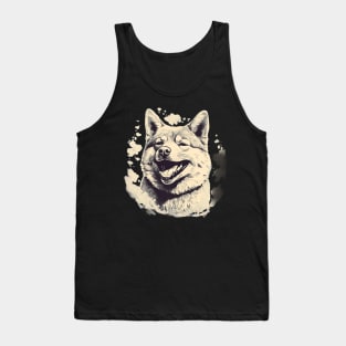 Happy Shiba Inu Tank Top